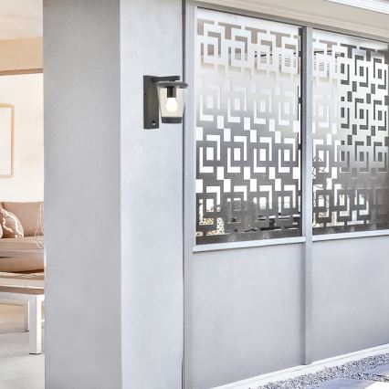 Rabalux - Candeeiro de parede exterior com sensor de movimento 1xE27/40W/230V IP44