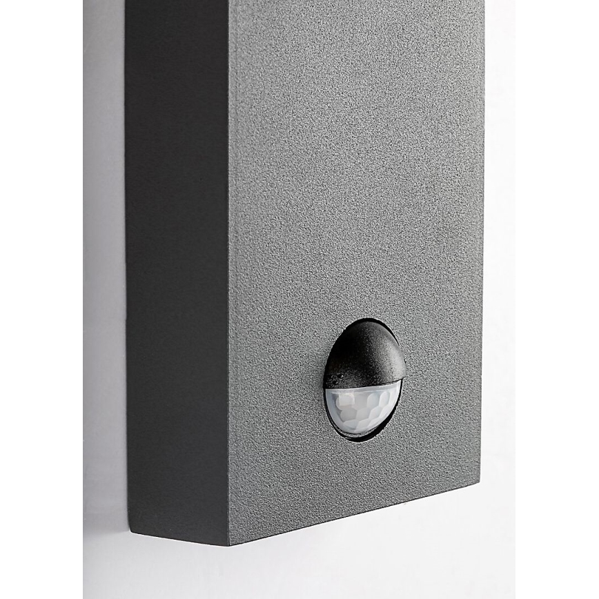 Rabalux - Candeeiro de parede exterior com sensor de movimento 1xE27/40W/230V IP44