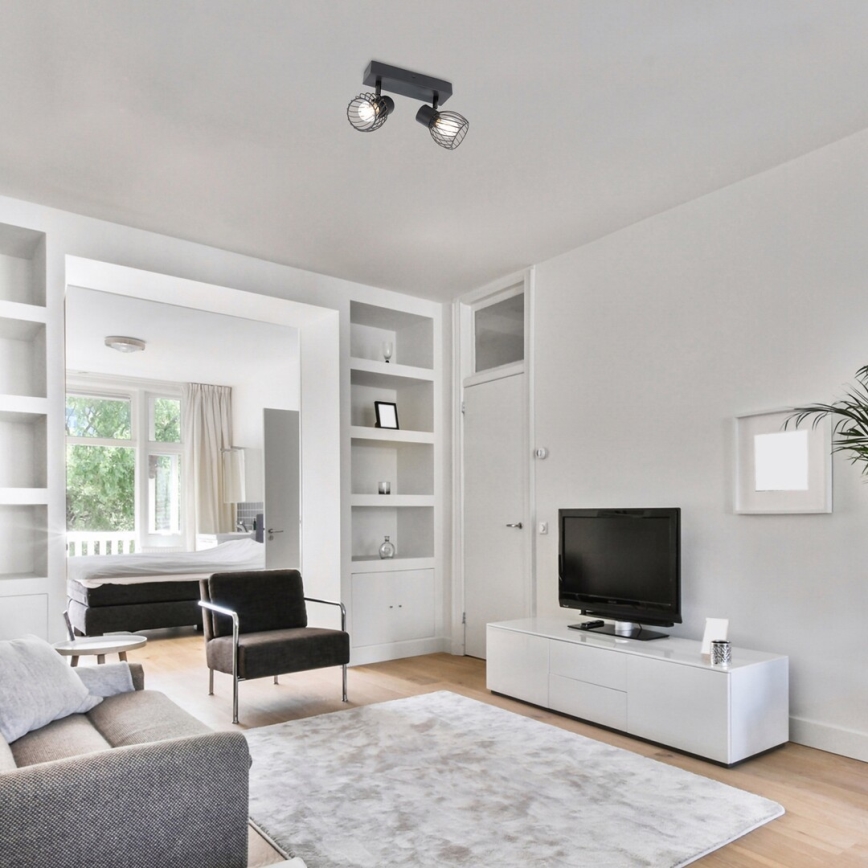 Rabalux - Luminária de teto com 2 lâmpadas E14/10W/230V