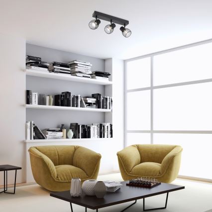 Rabalux - Luminária de teto com 3 focos 3xE14/10W/230V