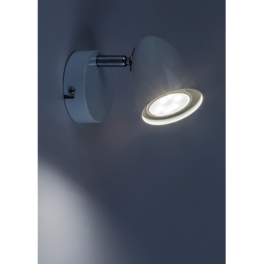 Rabalux - Foco de parede 1xGU10/5W/230V branco