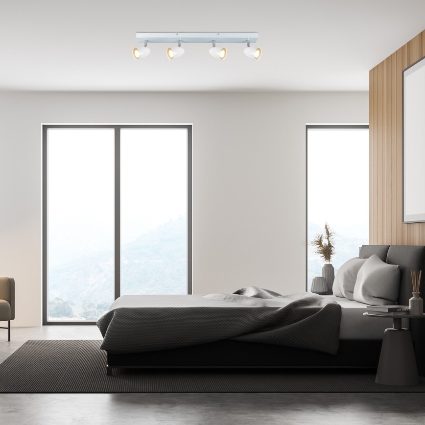 Rabalux - Foco 4xGU10/5W/230V branco