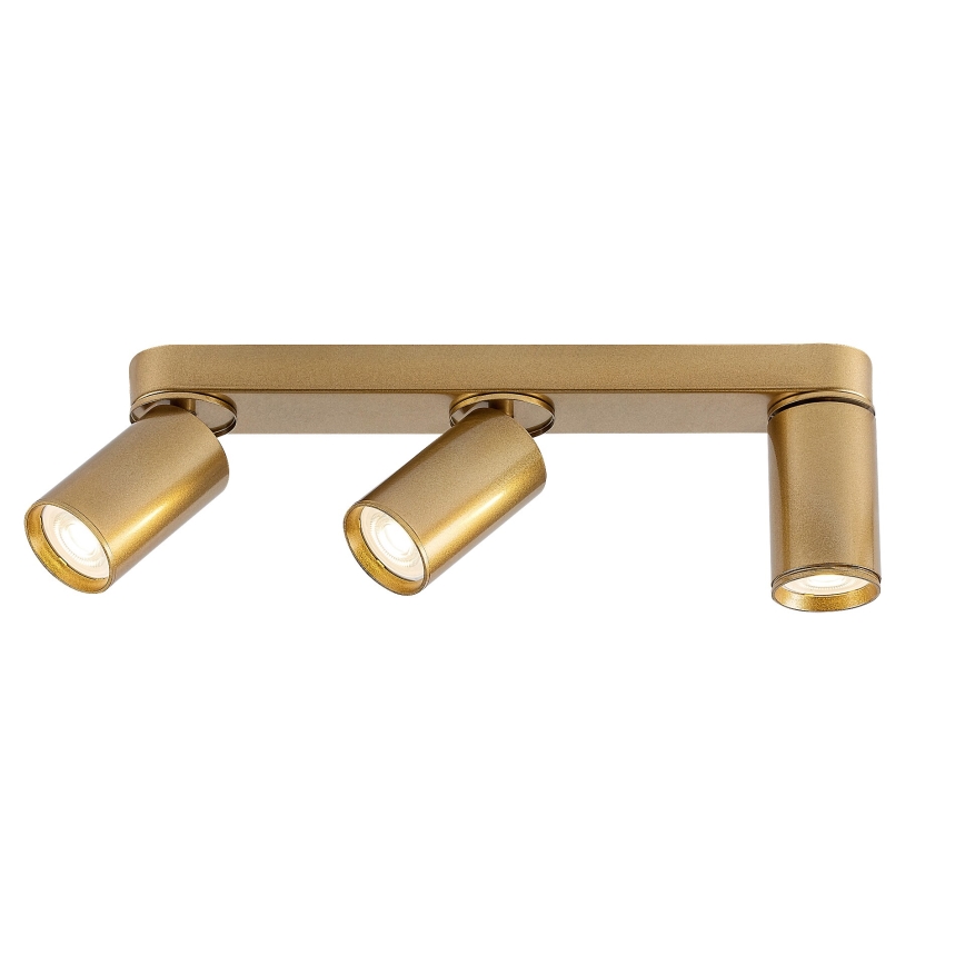 Rabalux - Foco 3xGU10/5W/230V dourado