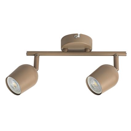 Rabalux - Spot orientável 2xGU10/15W/230V bege