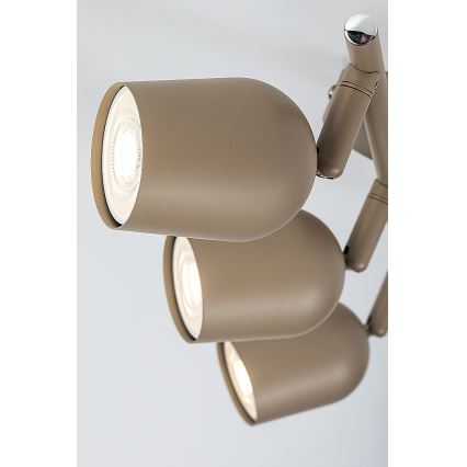 Rabalux - Candeeiro de focos 3xGU10/15W/230V bege