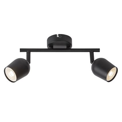 Rabalux - Candeeiro de focos 2xGU10/15W/230V preto