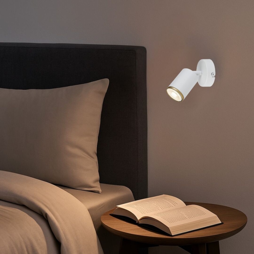 Rabalux - Spot de parede 1xGU10/15W/230V branco