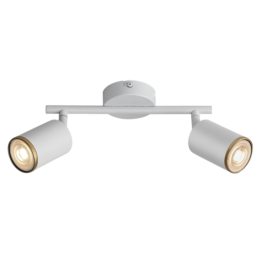 Rabalux - Candeeiro de tecto 2xGU10/15W/230V branco