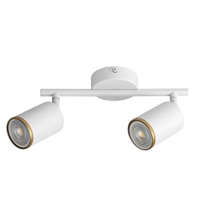 Rabalux - Candeeiro de tecto 2xGU10/15W/230V branco