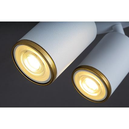Rabalux - Candeeiro de focos 3xGU10/15W/230V branco