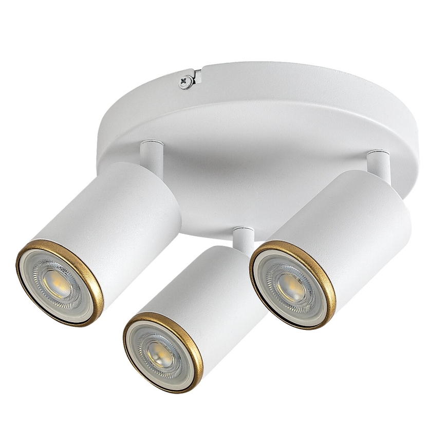 Rabalux - Candeeiro de focos 3xGU10/15W/230V branco