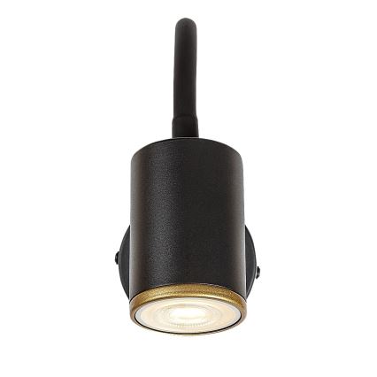 Rabalux - Aplique de parede com foco direcionável 1xGU10/15W/230V preto