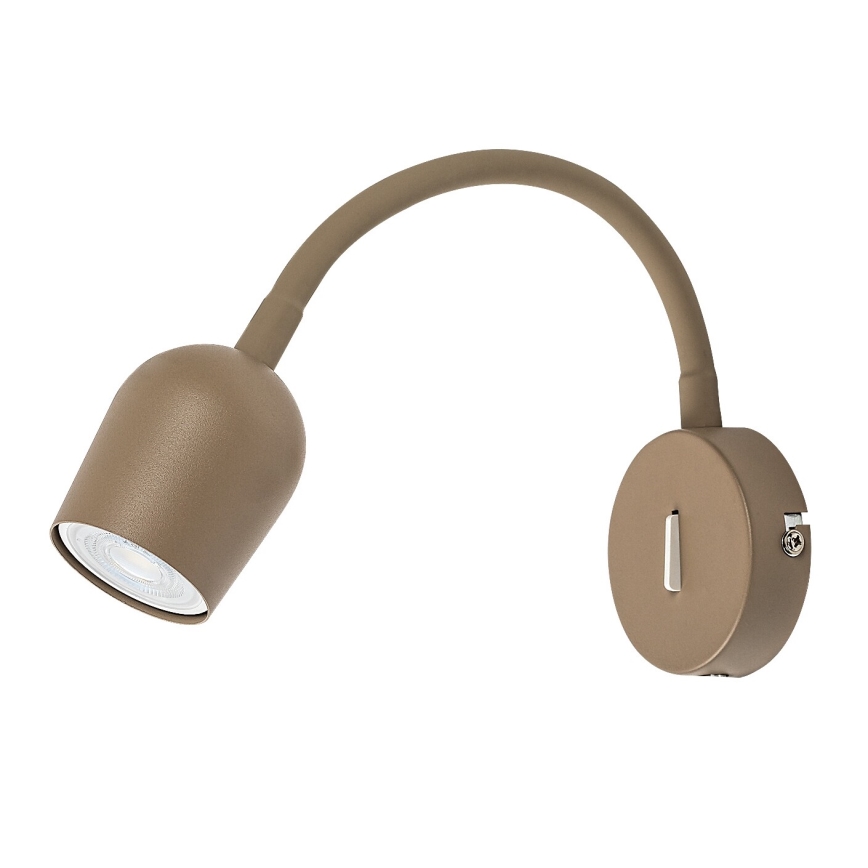 Rabalux - Spot de parede orientável 1xGU10/15W/230V, bege