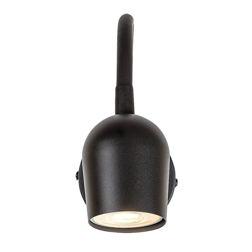 Rabalux - Aplique de parede direcionável 1xGU10/15W/230V preto