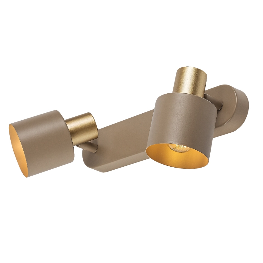 Rabalux - Candeeiro de focos 2xE14/10W/230V bege