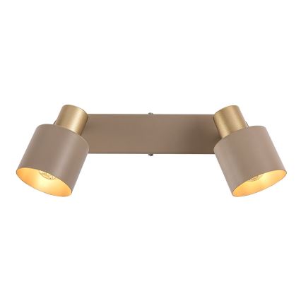 Rabalux - Candeeiro de focos 2xE14/10W/230V bege