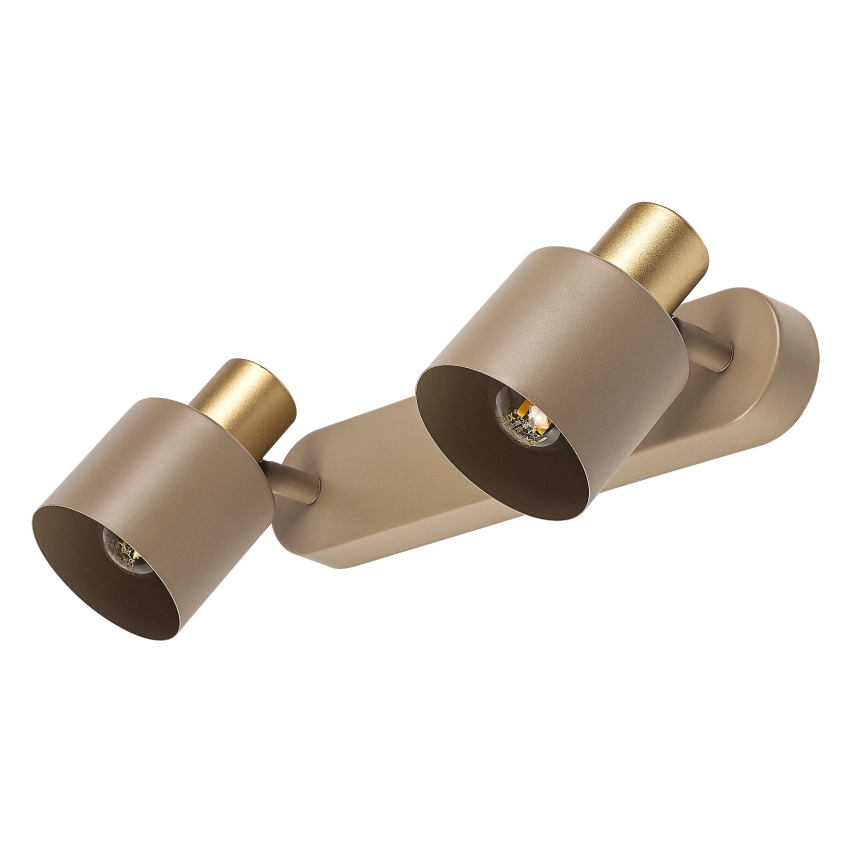 Rabalux - Candeeiro de focos 2xE14/10W/230V bege