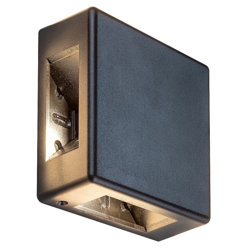 Rabalux - Iluminação de parede exterior LED LED/6W/230V IP54 preta