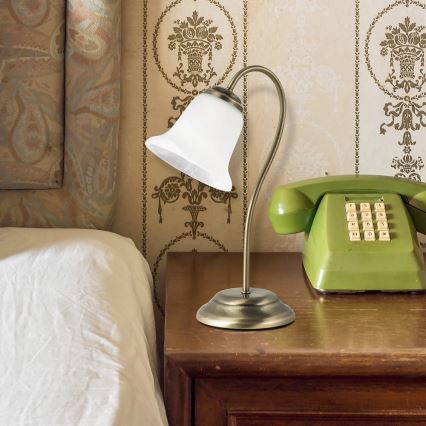 Rabalux - Lâmpada de mesa E14/40W/230V