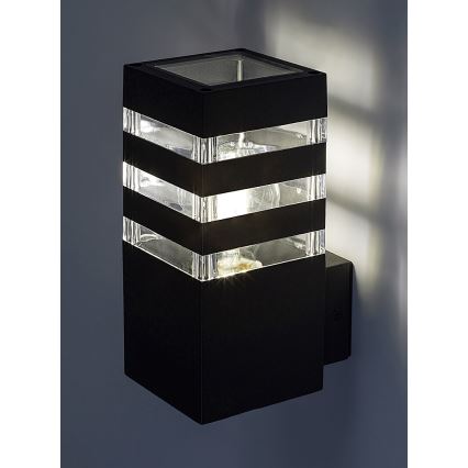 Rabalux - Luminária de parede exterior 1xE27/12W/230V IP44