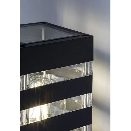Rabalux - Luminária de parede exterior 1xE27/12W/230V IP44