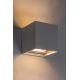 Rabalux - Iluminação de parede exterior 1xG9/42W/230V IP54 branca