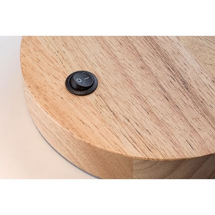 Rabalux - Lâmpada de mesa 1xE14/25W/230V em borracha natural