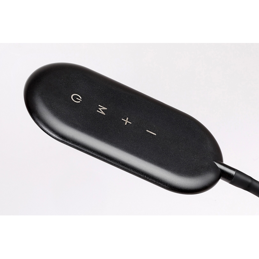 Rabalux - Lâmpada de mesa tátil LED regulável LED/10W/230V 3000-6000K preta