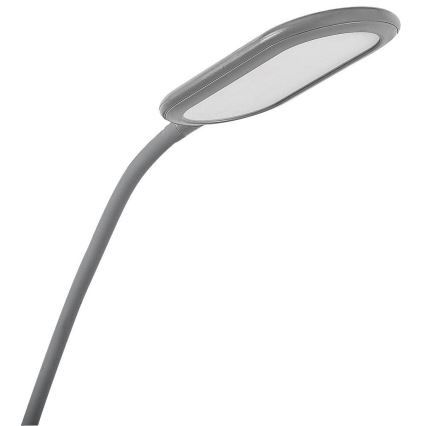 Rabalux - Lâmpada de pé LED tátil regulável LED/10W/230V 3000-6000K cinza