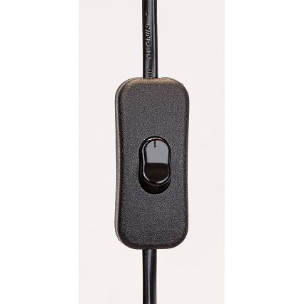 Rabalux - Candeeiro de pé 1xE27/40W/230V branco/prateado