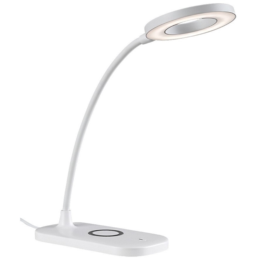 Rabalux - Lâmpada de mesa LED tátil dimmerizável com carregamento sem fio LED/5W/5V 2700-6000K branca