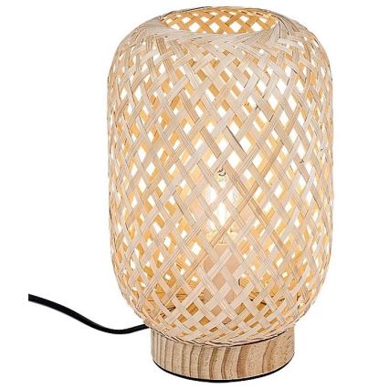 Rabalux - Lâmpada de mesa 1xE14/25W/230V rattan