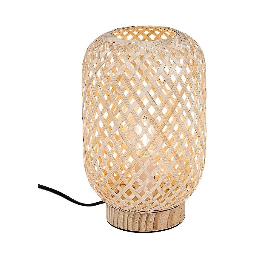 Rabalux - Lâmpada de mesa 1xE14/25W/230V rattan