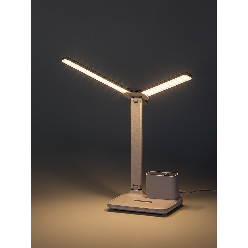 Rabalux - Lâmpada de mesa tátil LED regulável LED/5W/5V 3000/4000/6500K
