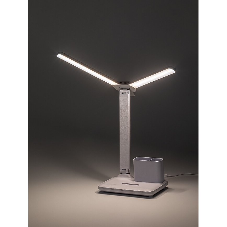Rabalux - Lâmpada de mesa tátil LED regulável LED/5W/5V 3000/4000/6500K