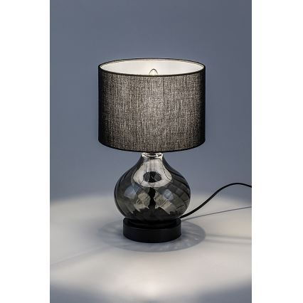 Rabalux - Candeeiro de mesa 1xE14/25W/230V fumado