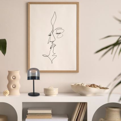 Rabalux - Candeeiro de mesa LED com regulação LED/13W/230V 3000/4000/6000K