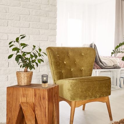 Rabalux - Lâmpada de mesa 1xE27/25W/230V faia