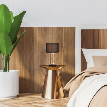 Rabalux - Candeeiro de mesa LED 1xE27/60W/230V + LED/8W