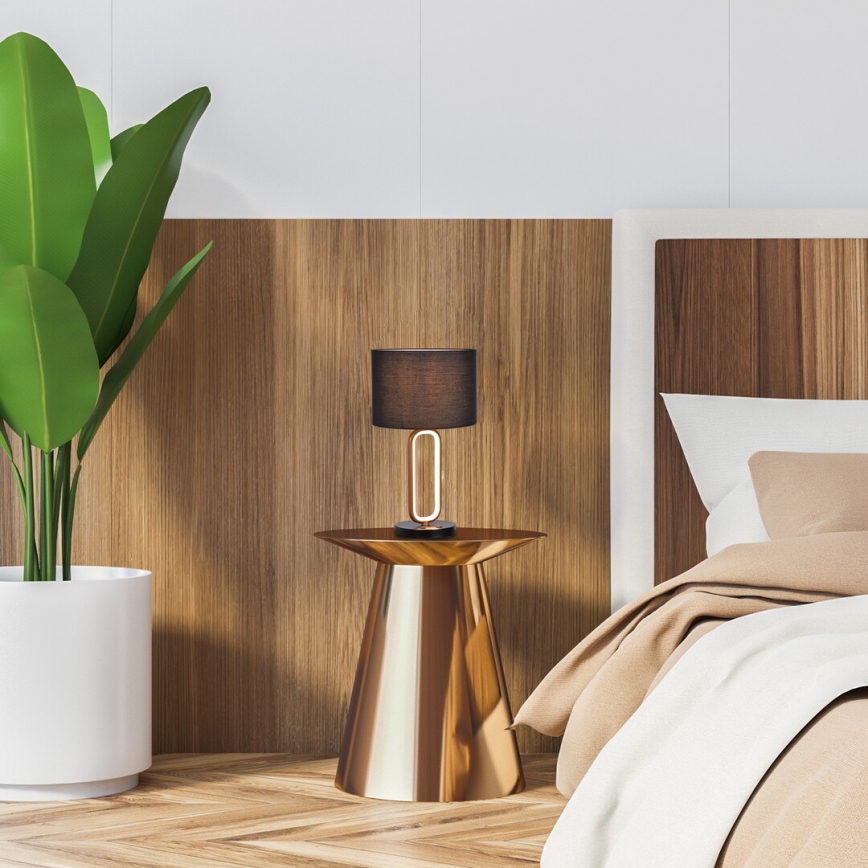 Rabalux - Candeeiro de mesa LED 1xE27/60W/230V + LED/8W