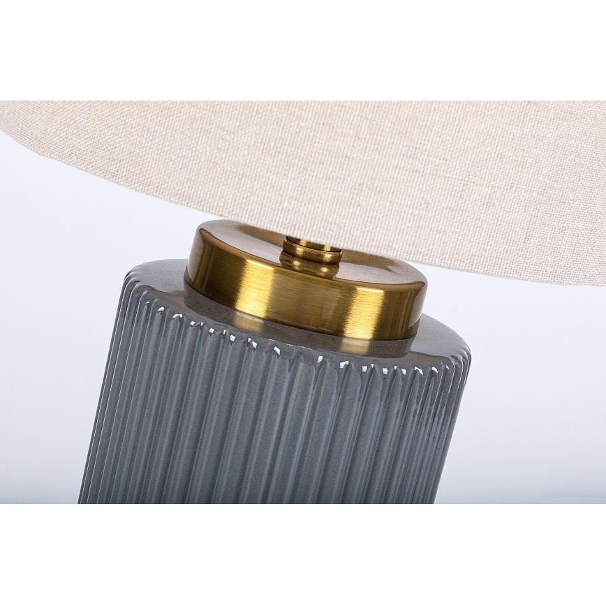 Rabalux - Candeeiro de mesa 1xE14/40W/230V cinzento