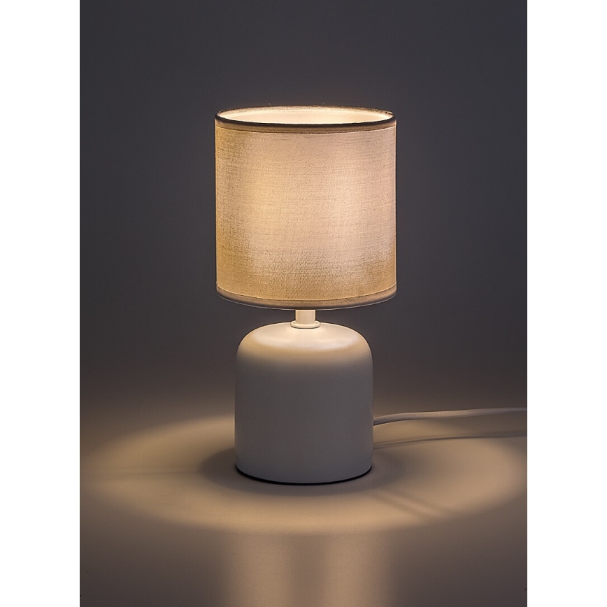 Rabalux - Candeeiro de mesa 1xE14/40W/230V branco