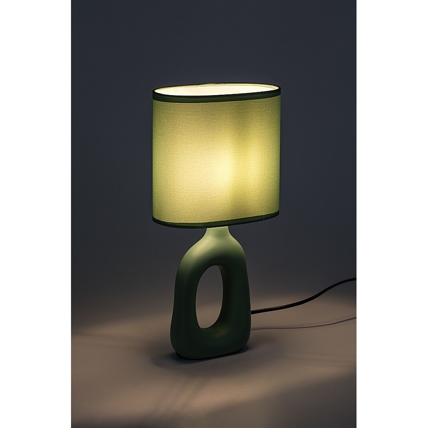 Rabalux - Candeeiro de mesa 1xE14/40W/230V verde