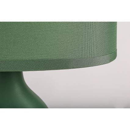 Rabalux - Candeeiro de mesa 1xE14/40W/230V verde