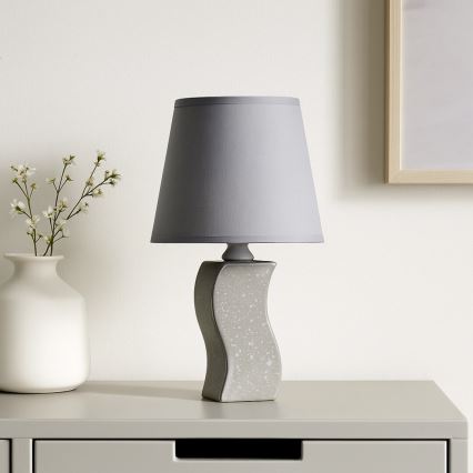 Rabalux - Candeeiro de mesa 1xE14/40W/230V cinzento