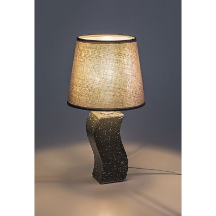 Rabalux - Candeeiro de mesa 1xE14/40W/230V cinzento