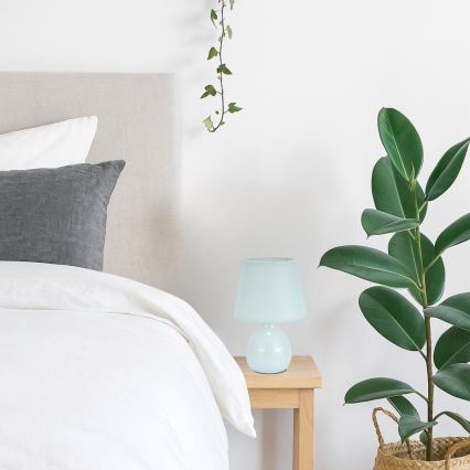 Rabalux - Candeeiro de mesa 1xE14/40W/230V verde menta