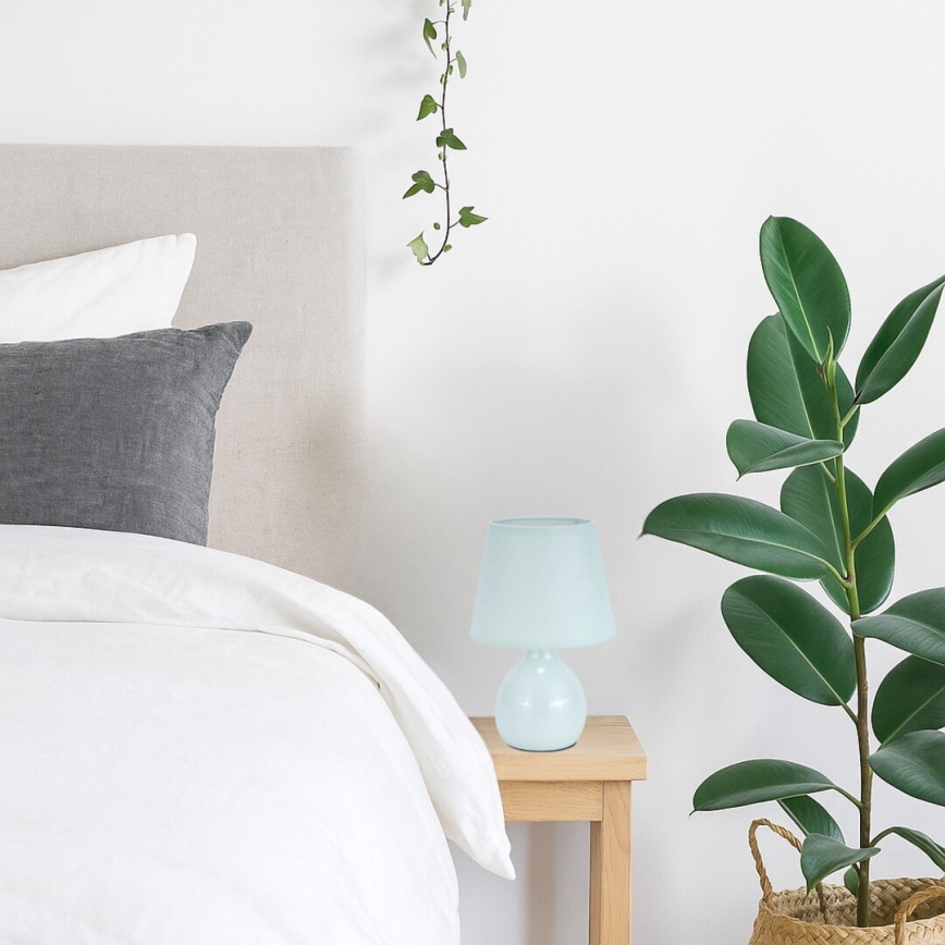 Rabalux - Candeeiro de mesa 1xE14/40W/230V verde menta