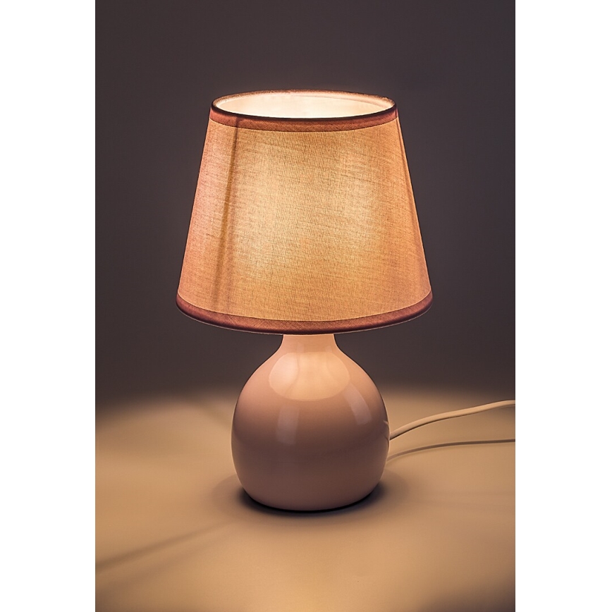 Rabalux - Candeeiro de mesa 1xE14/40W/230V rosa