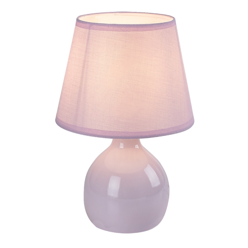 Rabalux - Candeeiro de mesa 1xE14/40W/230V rosa